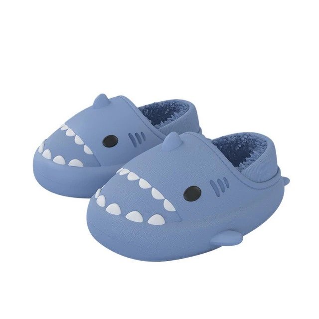 Kids Shark Slides - Fluffy Shark Slides